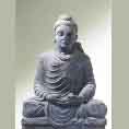 Buddha assis en mditation