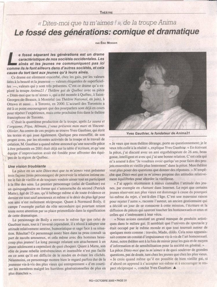 RG (Octobre 2000)