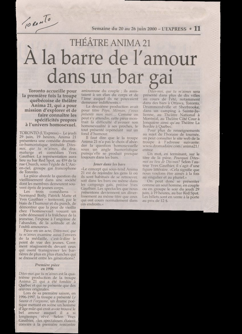 L'Express (Juin 2000)