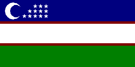 [Big Flag of Uzbekistan]
