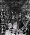 Louis XIV dansant le menuet