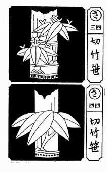 Bambous (Recueil d'armoiries du magasin Matsuya Tokyo, 1913)