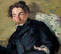 Edouard Manet, Portrait de Stphane Mallarm (dtail)