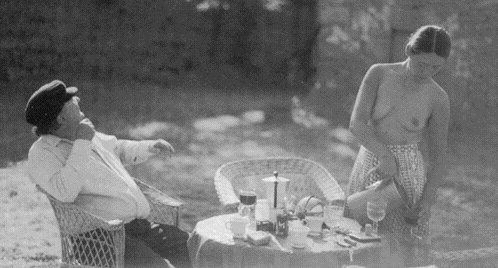 Guy Debord et Alice Becker-Ho à Champot (Haute-Loire) en août 1983
