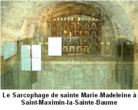 Le Sarcophage de sainte Marie-Madeleine