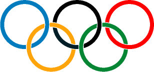 les anneaux olympiques