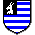 Armoiries des Montigny de Glargues, seigneurs d'Aibes à la fin du XIIIéme siècle
