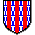 Armoiries de la famille d'Yve, seigneurs d'Englefontaine au XVII° siècle