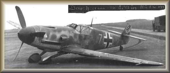 16 aout 1941 Bf109F2 3./JG1
