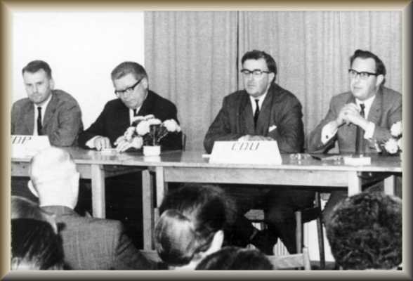 Audition publique du Conseil Communal de Schortens 1969 ou 1970