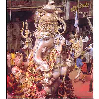 Ganesh, divinit  tte d'lphant