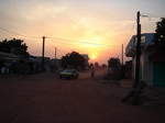 le soleil se couche sur Tambacounda