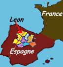 Situation gographique de la province du Leon