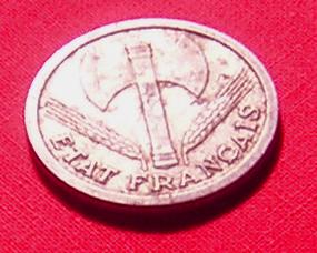 pièce monnaie de 1943