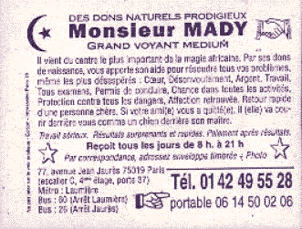 Monsieur Mady