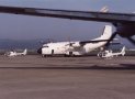 C-160 F aux couleurs de l'ONU en ex-Yougoslavie vu sous l'aile d'un autre C-160 F, mais aux couleurs franaises...