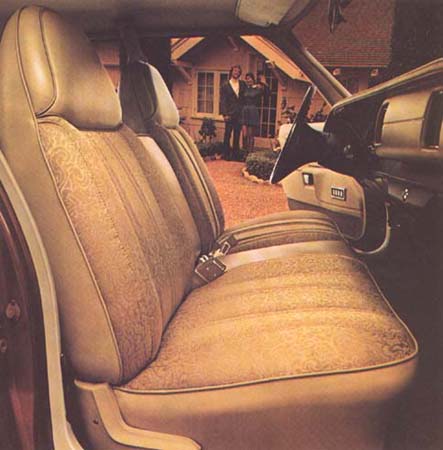 Fury Gran Sedan 1974 (intérieur)